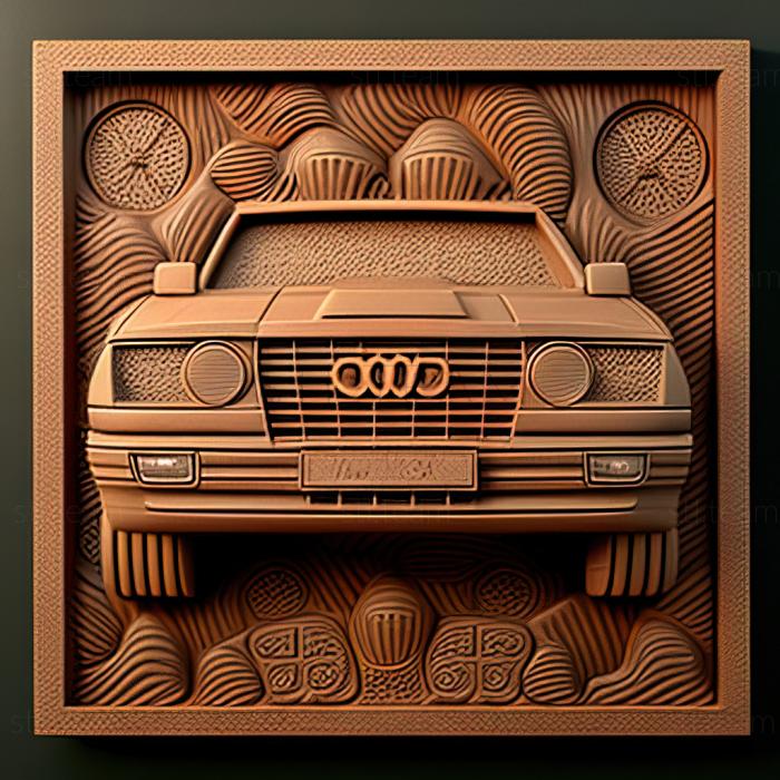3D model Audi S2 (STL)